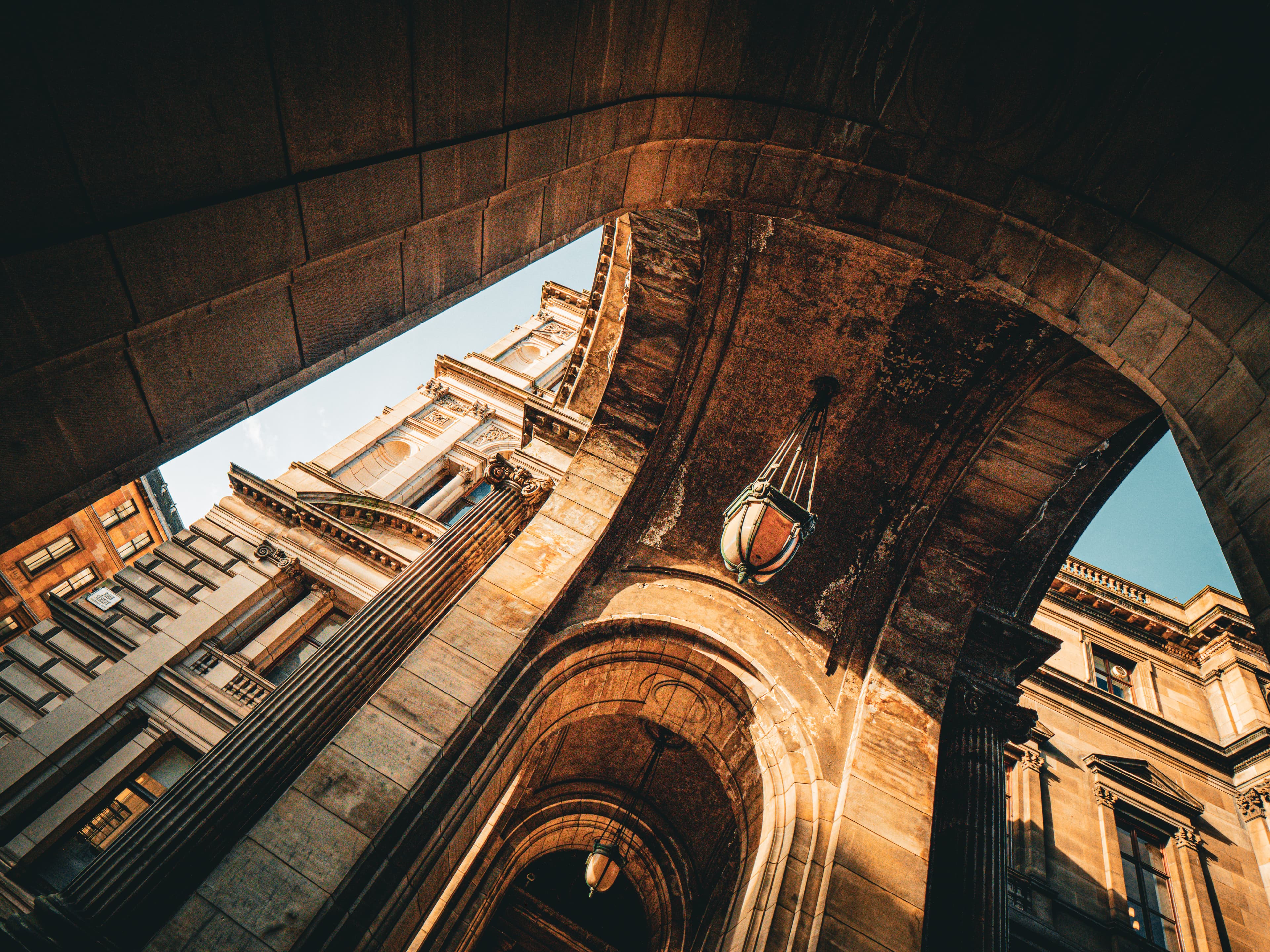 Stone Above John Street, a fine art photograph from John Street, Glasgow