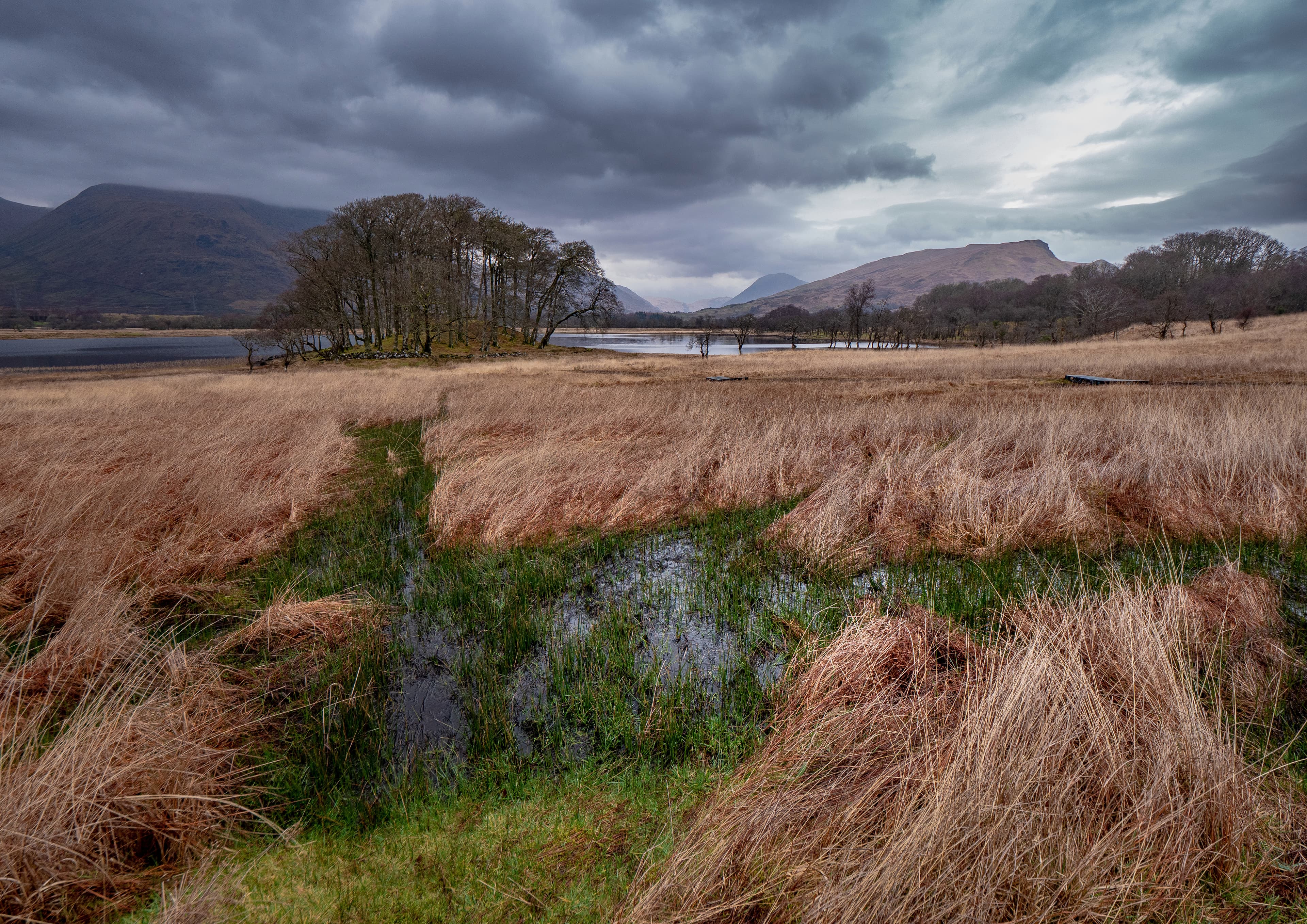 The Long Quiet, a fine art landscape photograph from Loch Awe, Argyll, Scotland