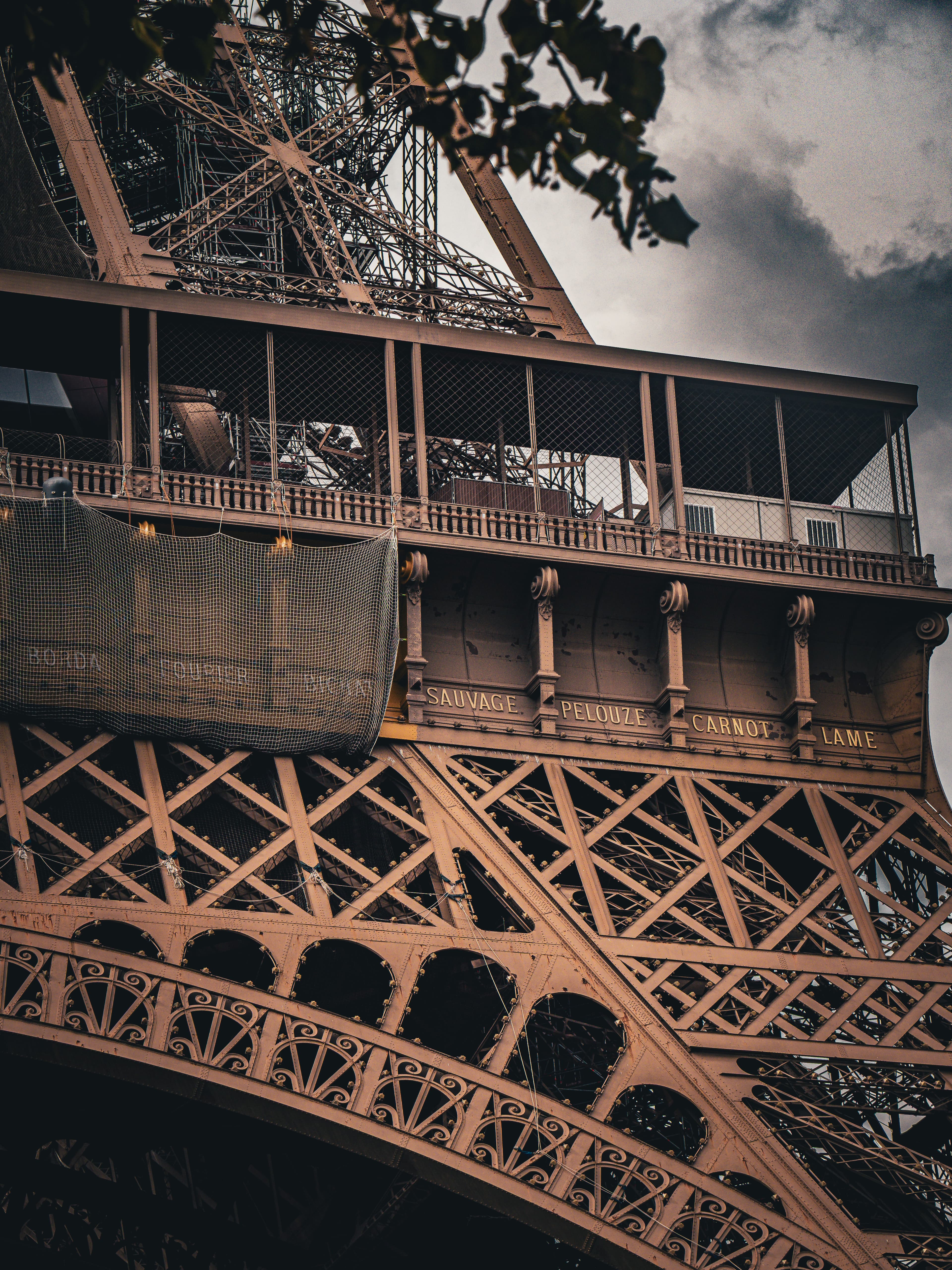 Eiffel Ironwork, a fine art photograph from Champ de Mars
