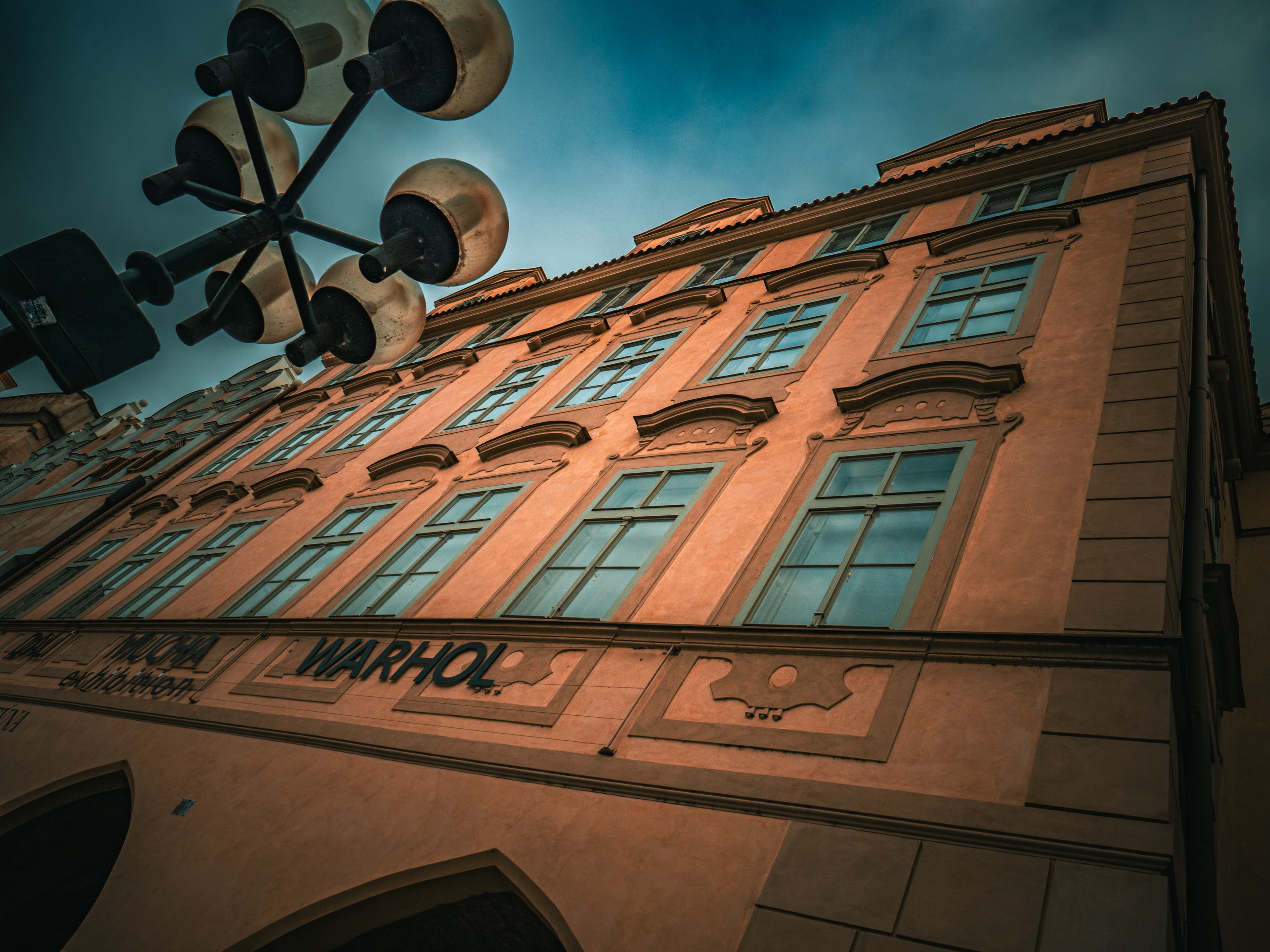 Looking Up in Prague, a fine art photograph from Old Town