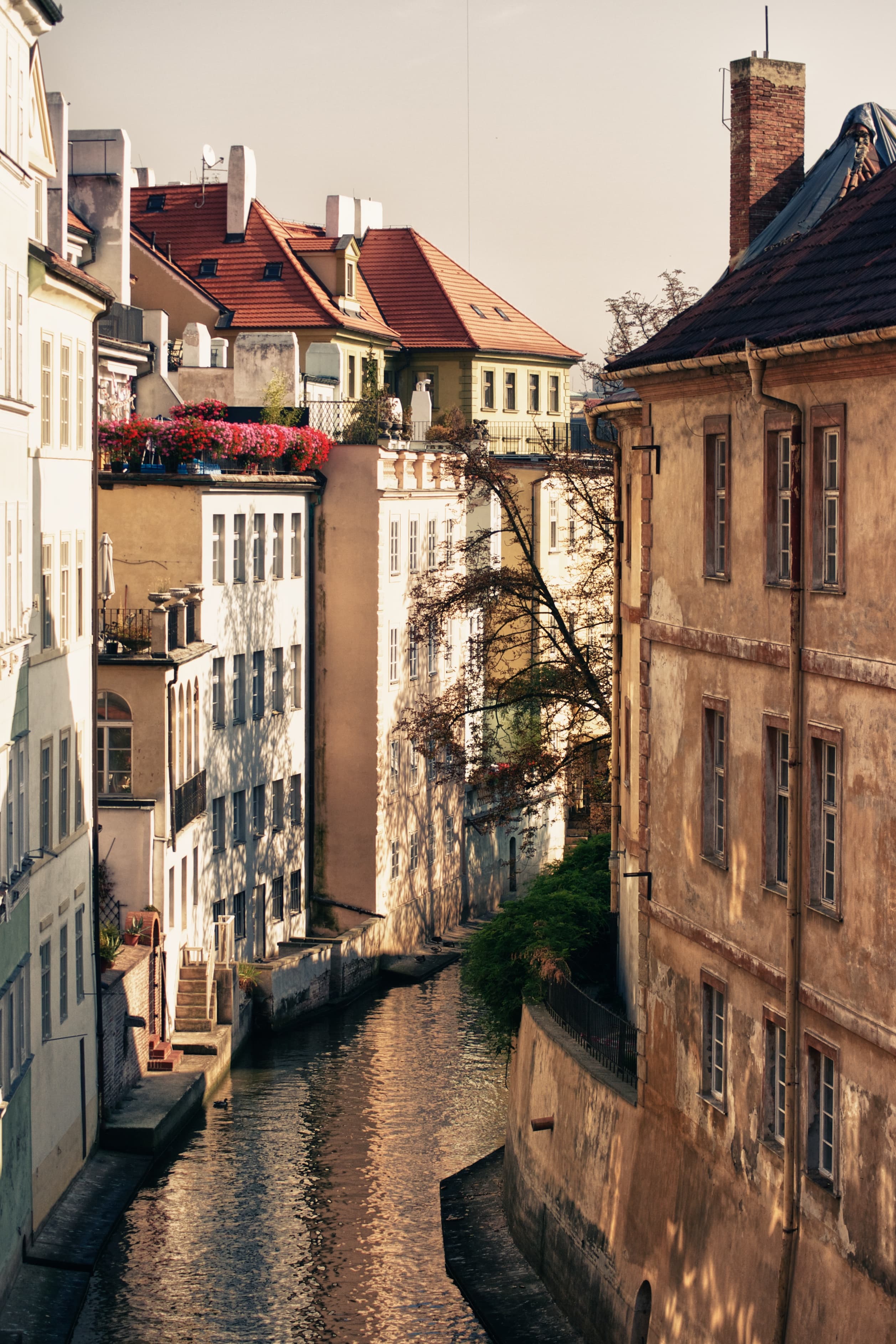 Canal Through Malá Strana, a fine art photograph from Čertovka Canal