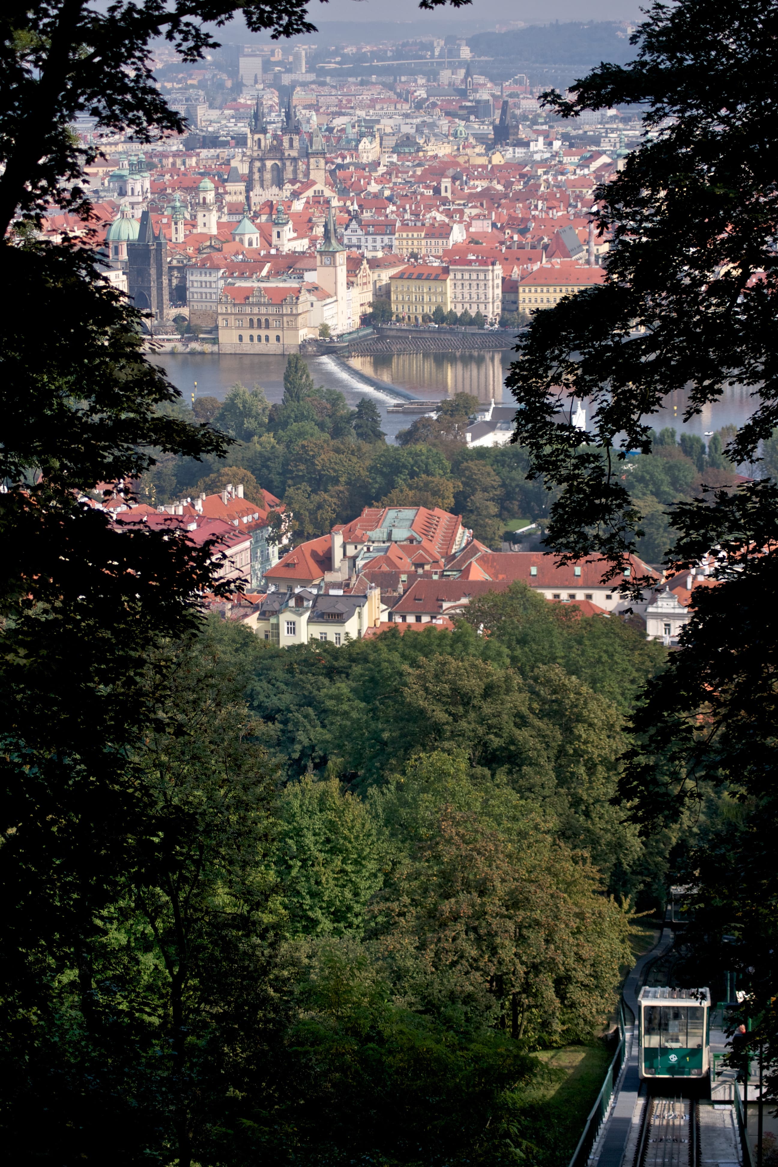 Prague Through the Trees, a fine art photograph from Petřín
