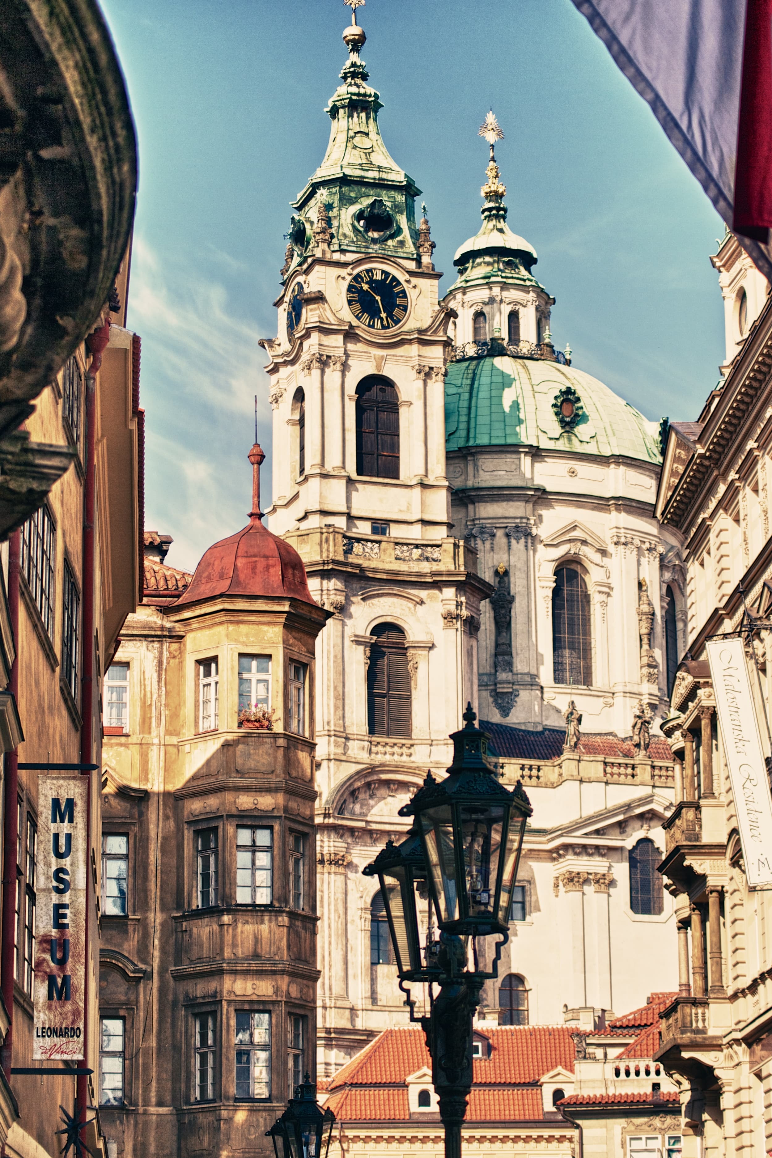 St Nicholas Rising, a fine art photograph from Malá Strana
