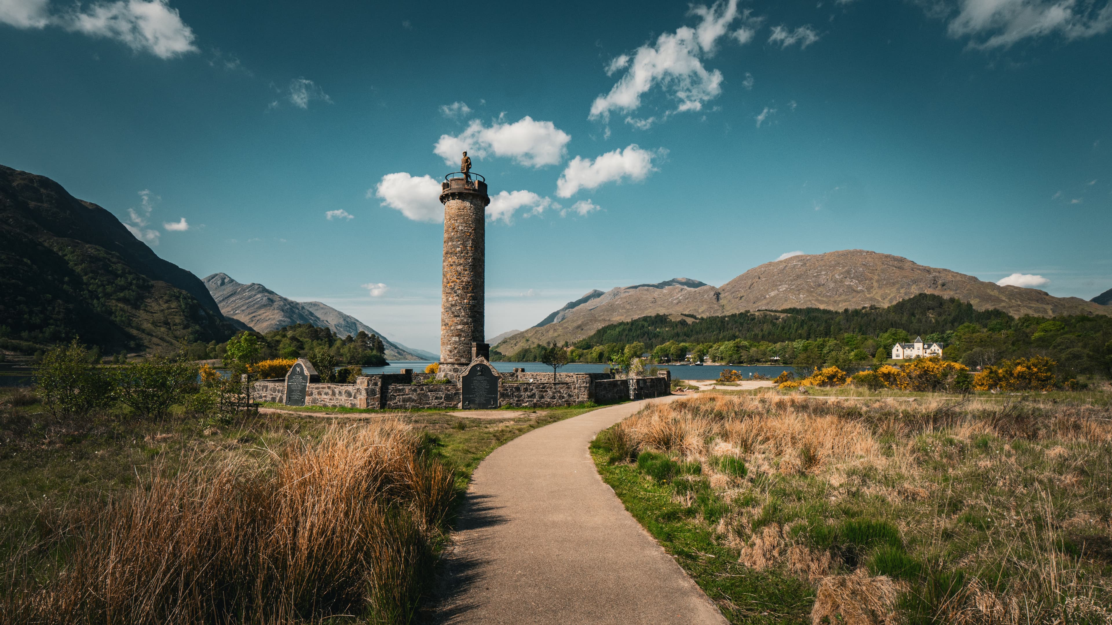 Glenfinnan Monument, a fine art photograph from Loch Shiel